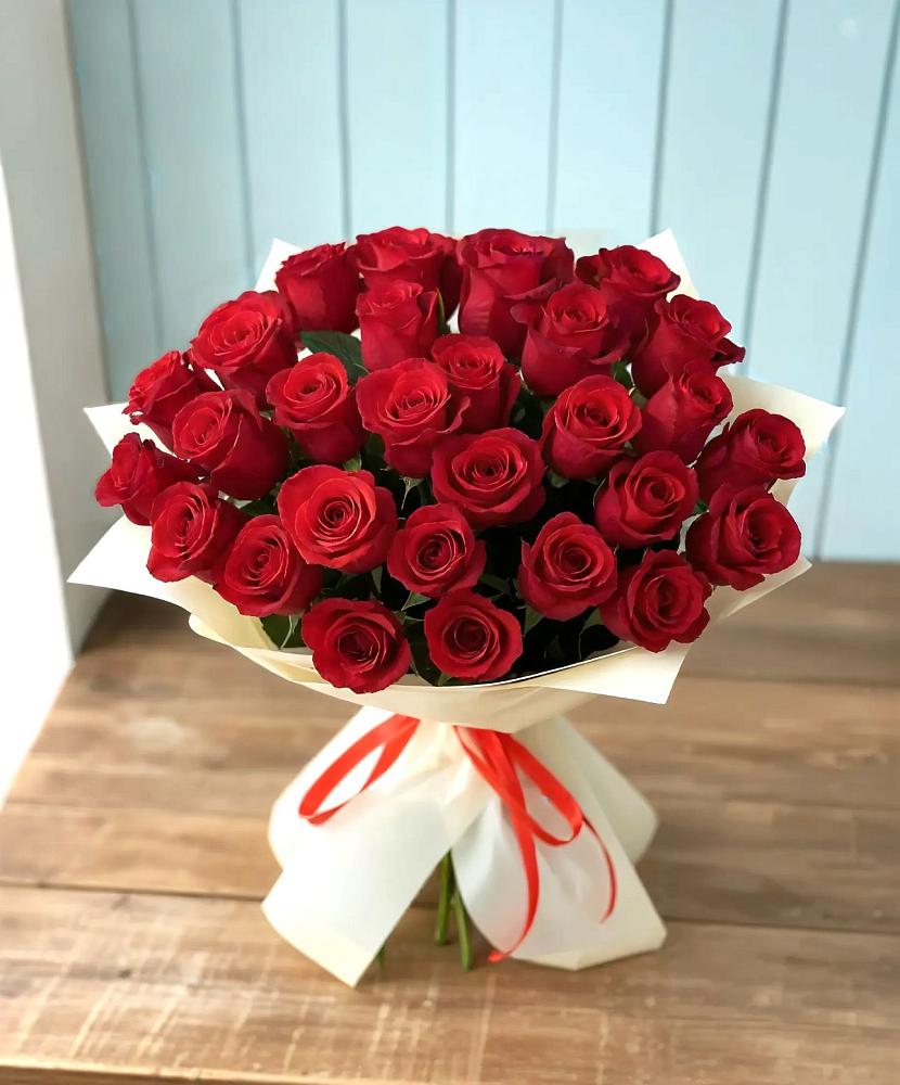 Букет 29 Красных роз в Кирпильской