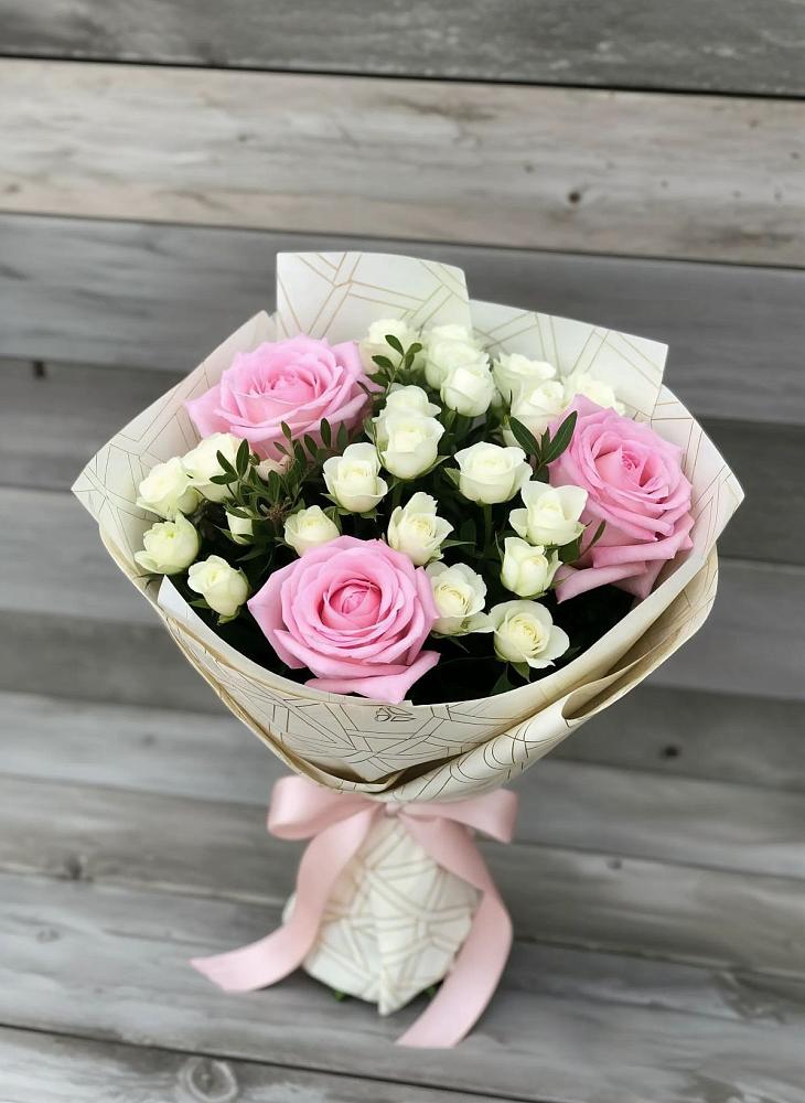 Букет цветов из: Розы в Кирпильской