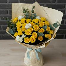 Букет цветов из:  Розы в Кирпильской