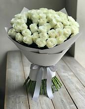 Букет 35 Белых роз в Кирпильской