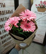 Букет цветов из:  Герберы #REPLACE_PRED# Кирпильской