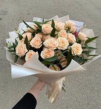 Букет Кремовые розы Латте #REPLACE_PRED# Кирпильской