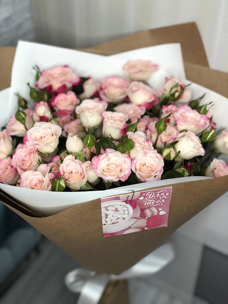 Букет цветов из: Розы в Кирпильской