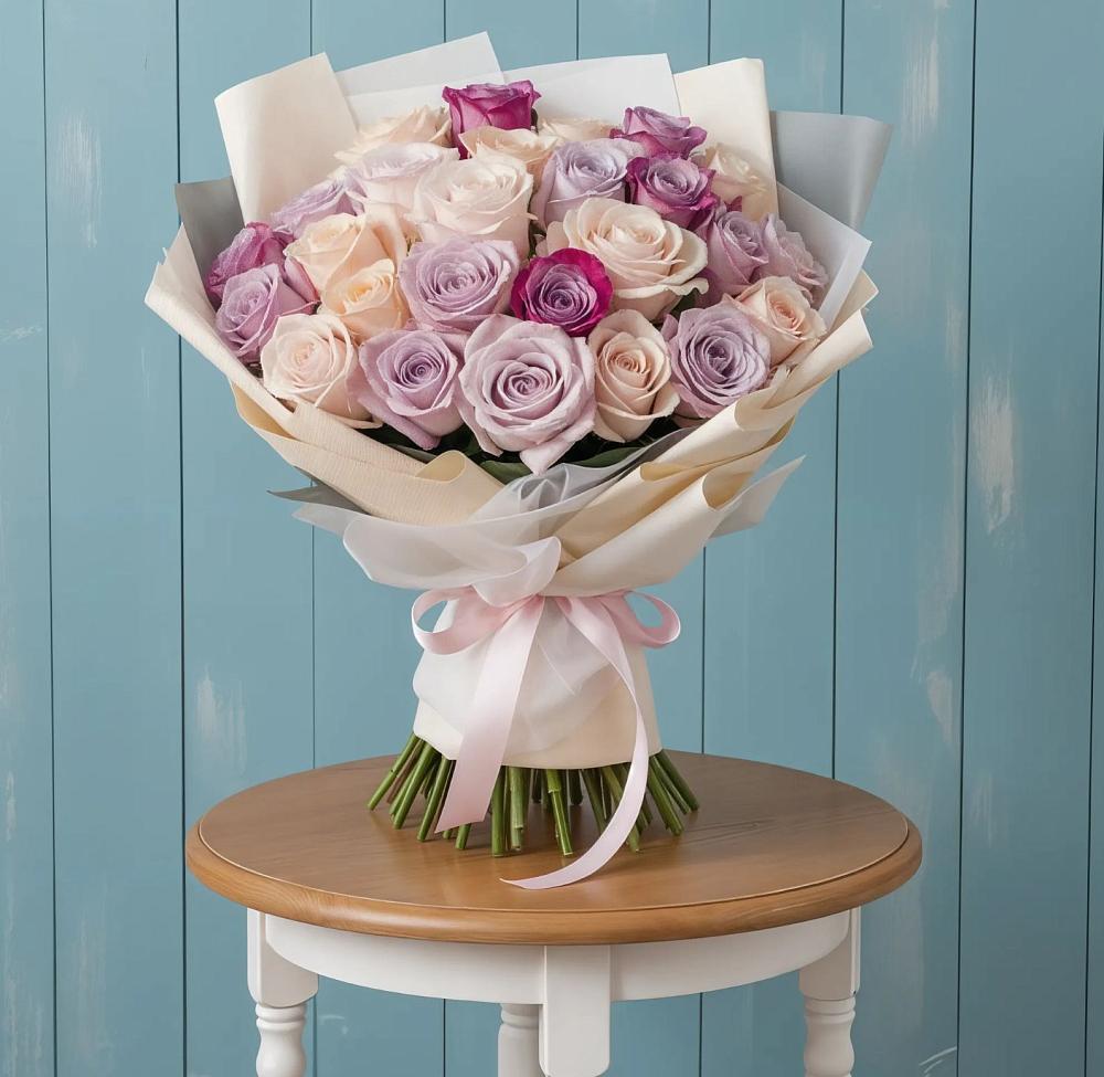 Букет цветов из: Розы в Кирпильской