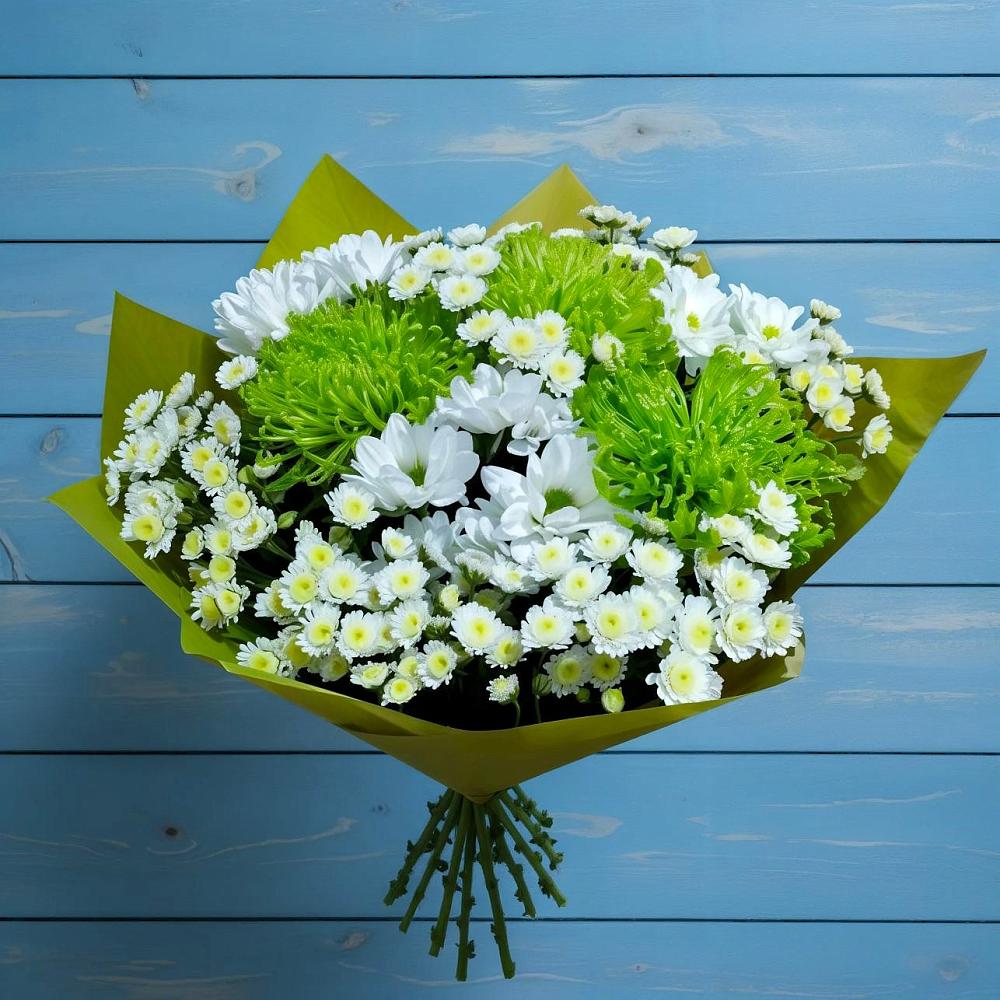Букет цветов из: Хризантемы в Кирпильской