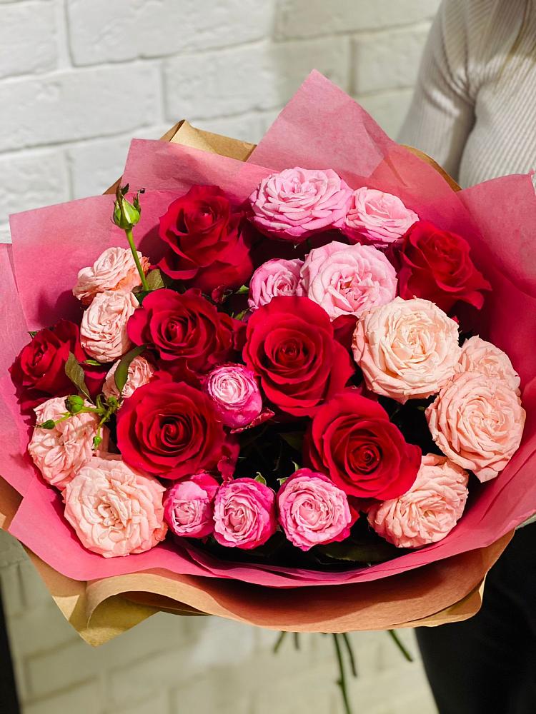 Букет цветов из: Розы в Кирпильской