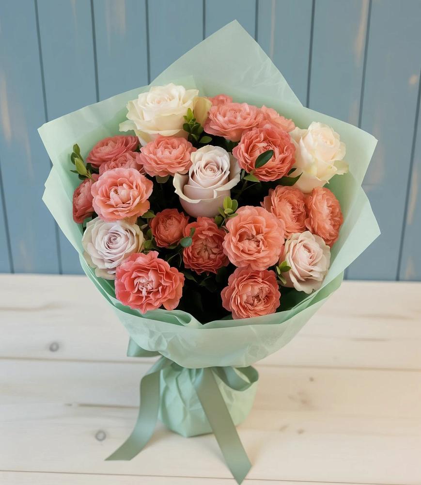 Букет цветов из: Розы в Кирпильской