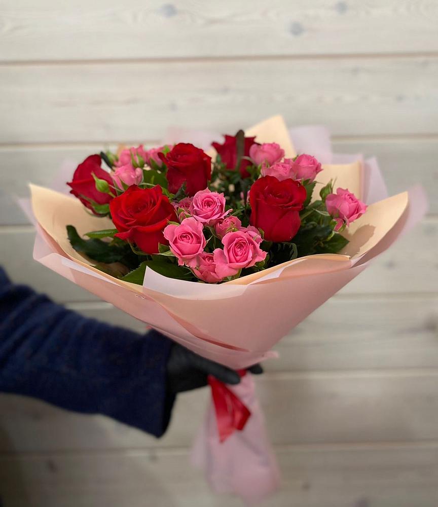 Букет цветов из: Розы в Кирпильской