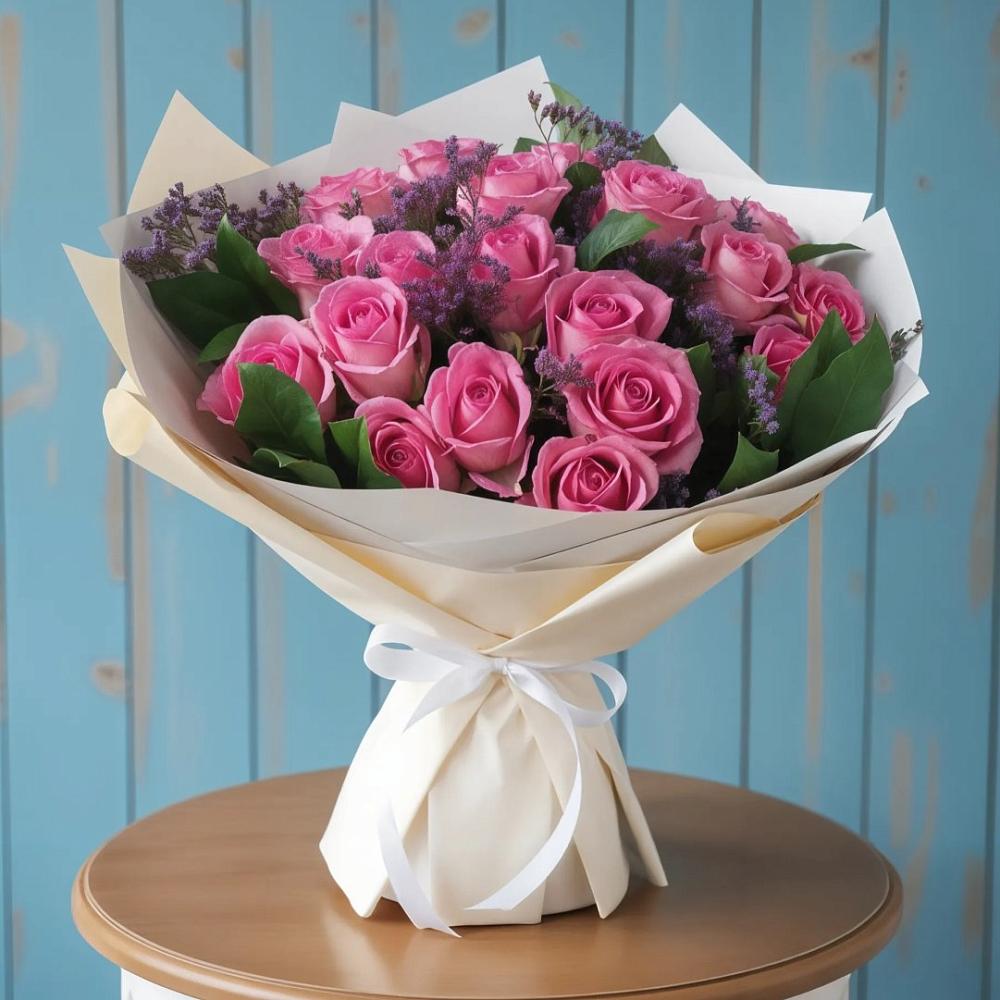 Букет цветов из: Розы в Кирпильской