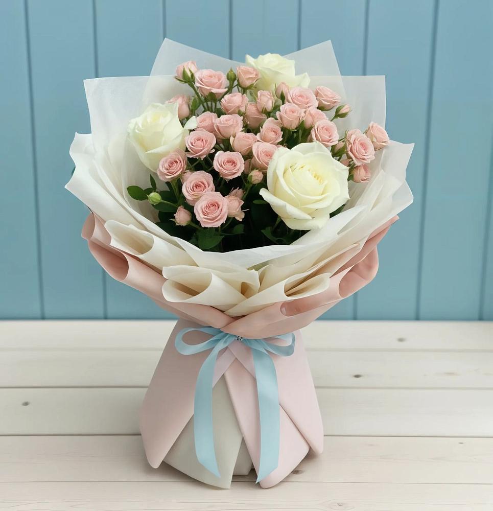 Букет цветов из: Розы в Кирпильской