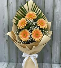 Букет цветов из:  Герберы #REPLACE_PRED# Кирпильской