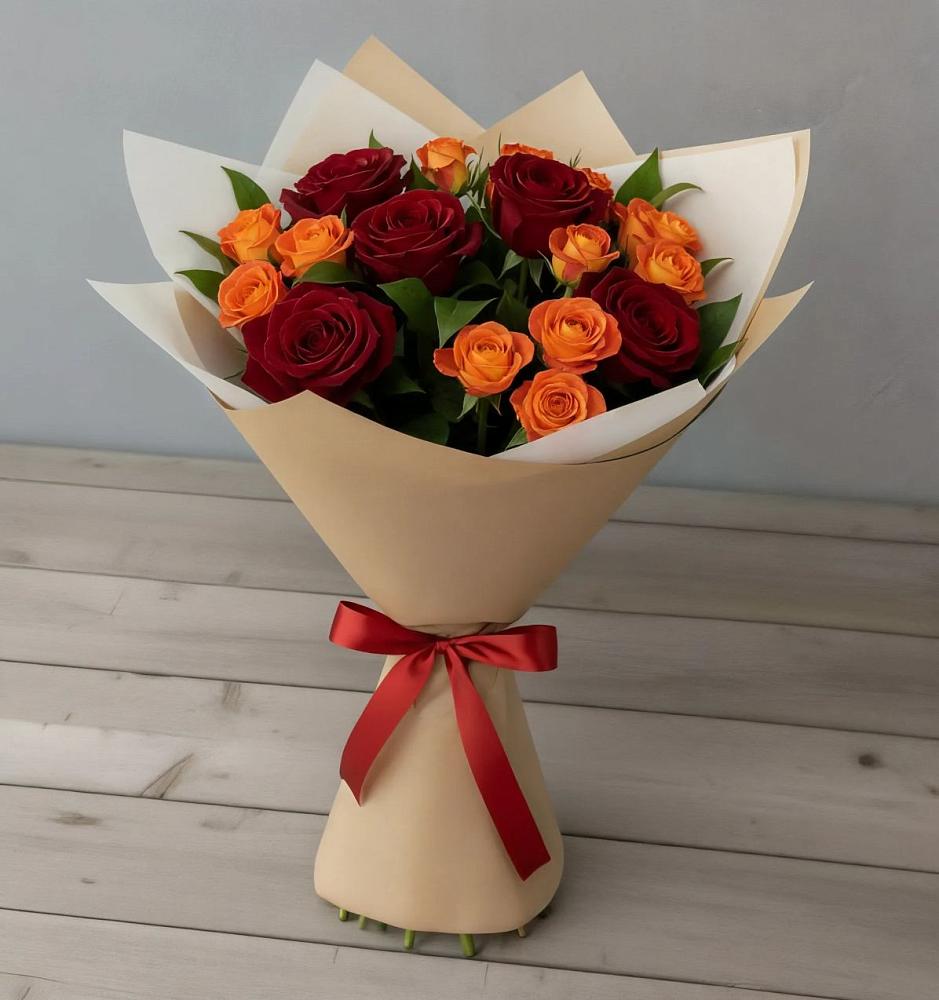 Букет Любовь и восторг в Кирпильской